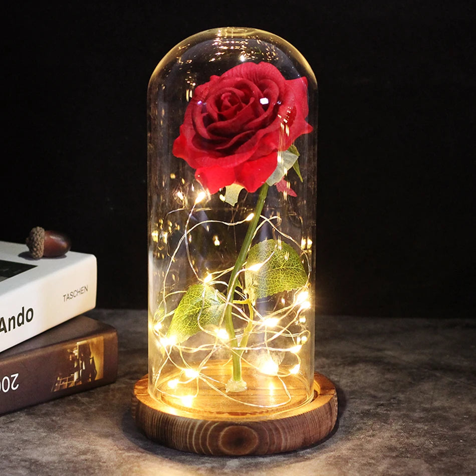 LED Enchanted Rose