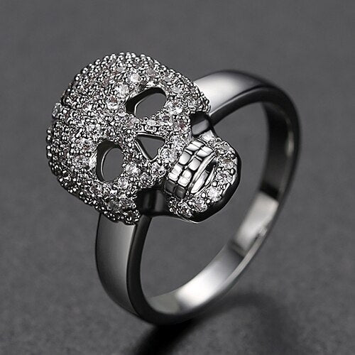 Bling Skull Ring