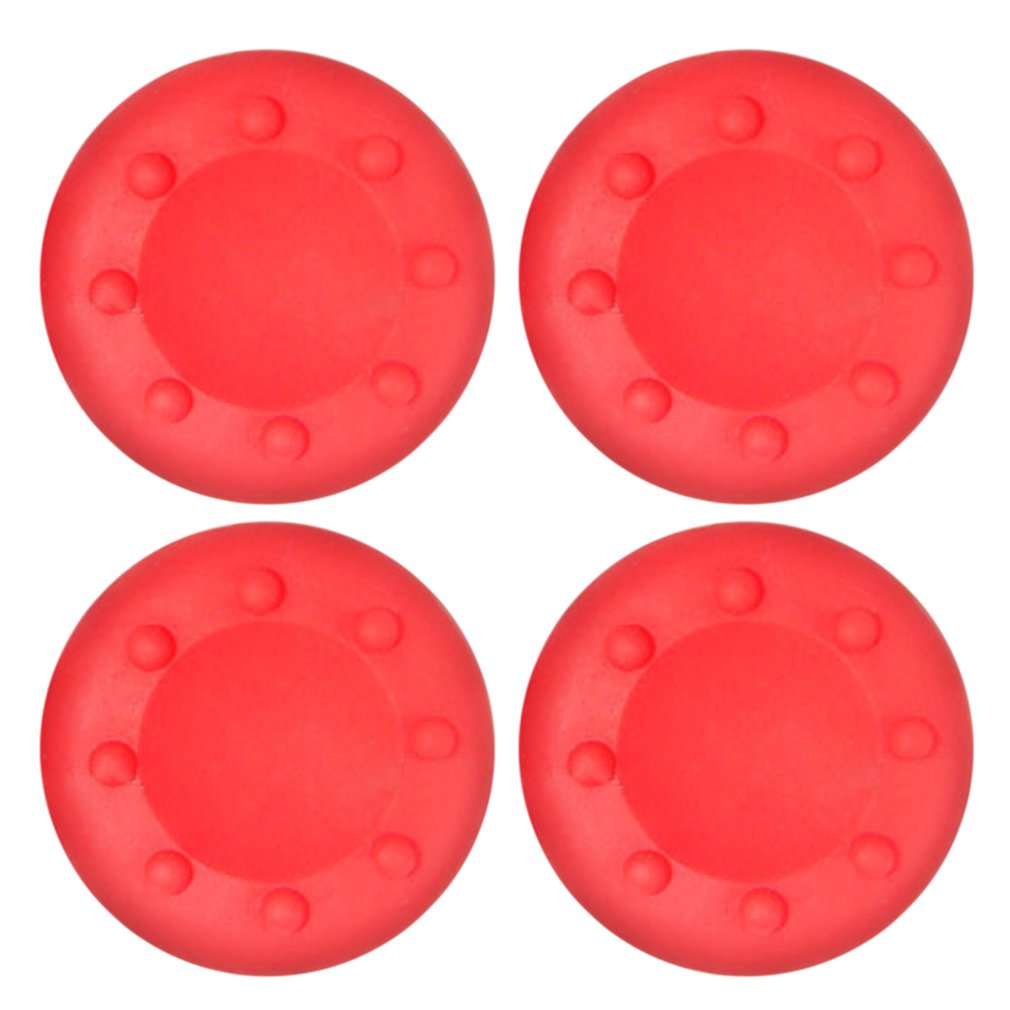 4PCS Slim Silicone Analog Thumbstick Grips Cover For Xbox PS3/PS4/PS4 (2 Colors)