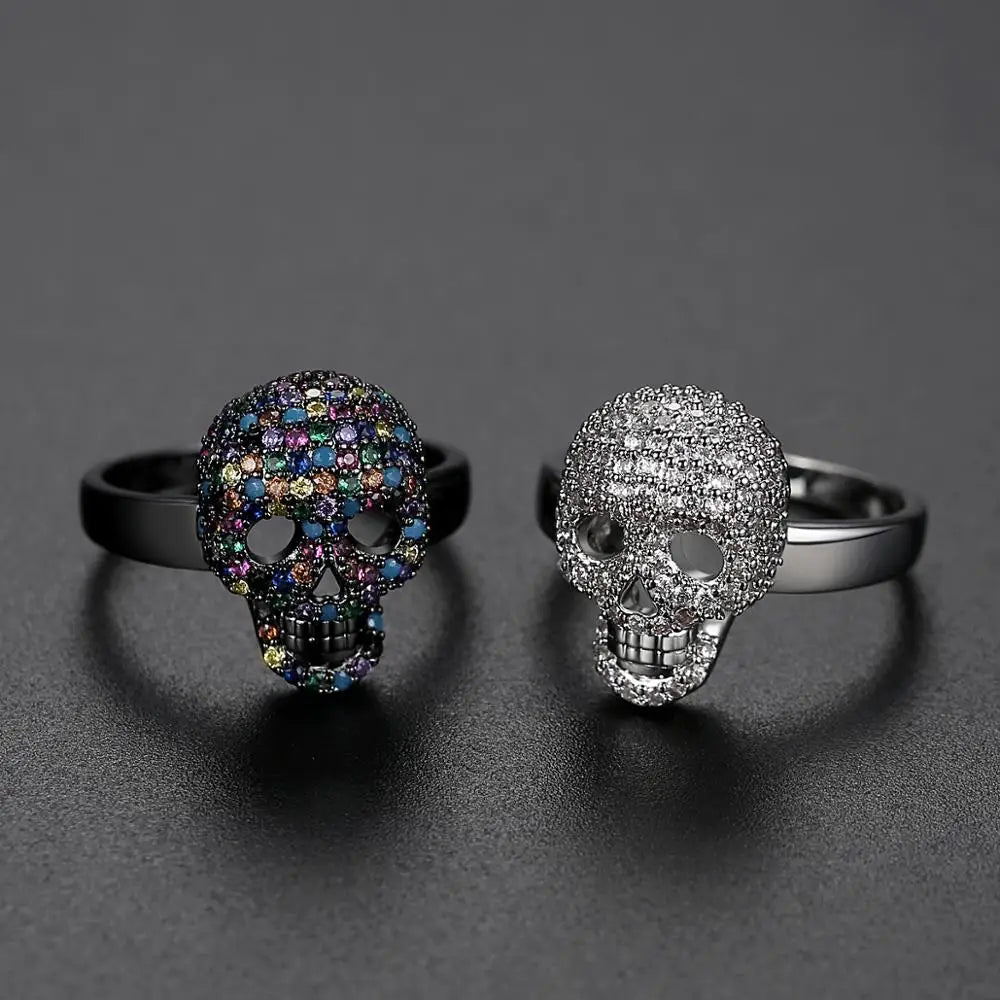 Bling Skull Ring