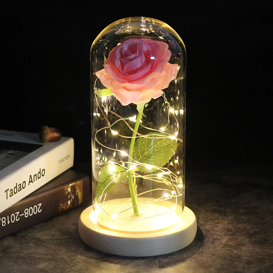 LED Enchanted Rose