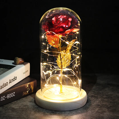 LED Enchanted Rose