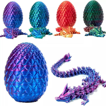 3D Printed Dragons or TRex w Egg