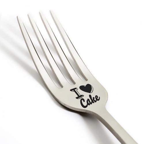 Special Fork Stainless Steel (Assorted Messages)
