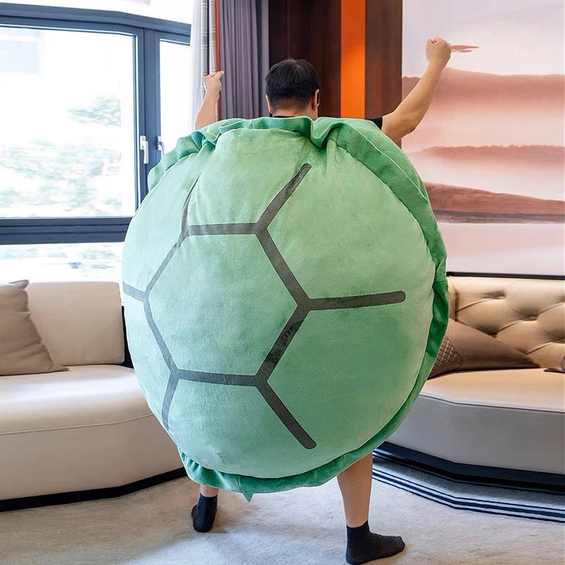 Wearable Plush Turtle Shell