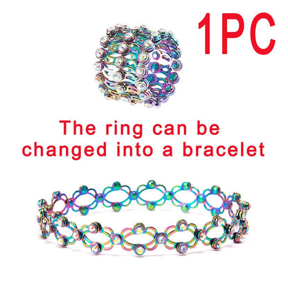 Ring Bracelet - 2 In 1 (Stretchable)