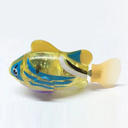 Electric Fish Toy with LED Light