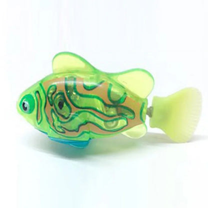 Electric Fish Toy with LED Light