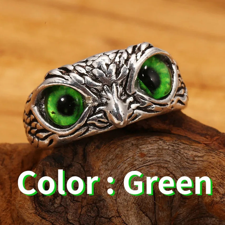 Owl Eyes Ring