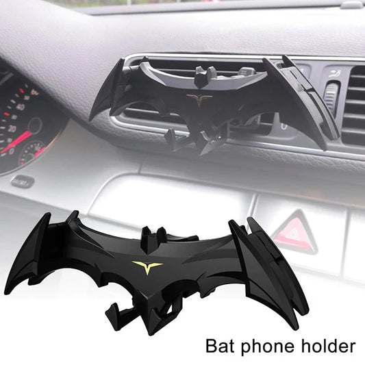 Bat Buckle Car Air Outlet Phone Holder for 4-6.5 Inch Devices