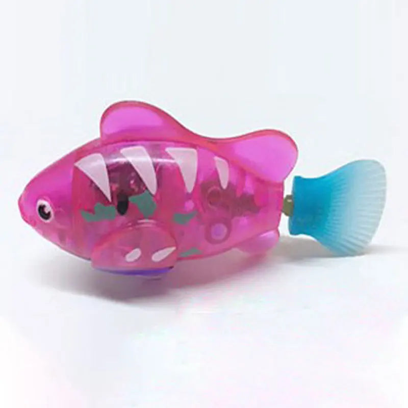 Electric Fish Toy with LED Light