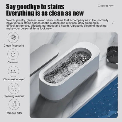 Portable Ultrasonic Cleaner or USB