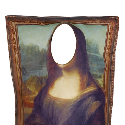 Cosplay Mona Lisa & The Scream Mural Costume