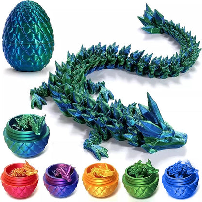 3D Printed Dragons or TRex w Egg