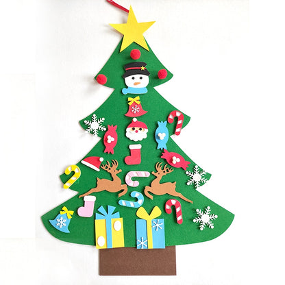 Felt Christmas Tree DIY for families