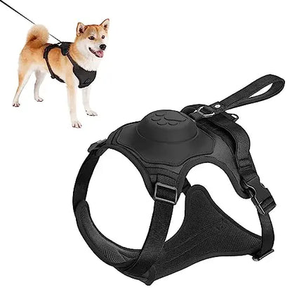 Dog Harness & Retractable Leash. All-in-One Anti-Twist Set.