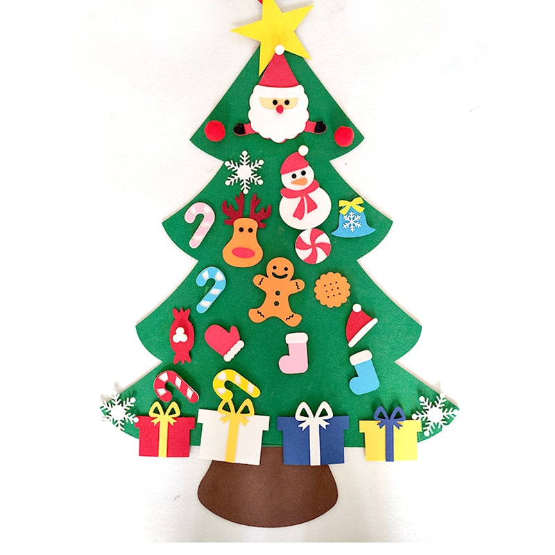 Felt Christmas Tree DIY for families