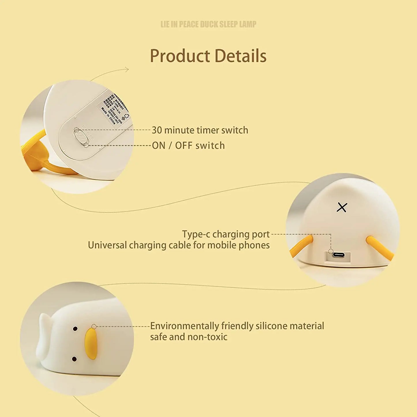 Squishy Duck Lamp