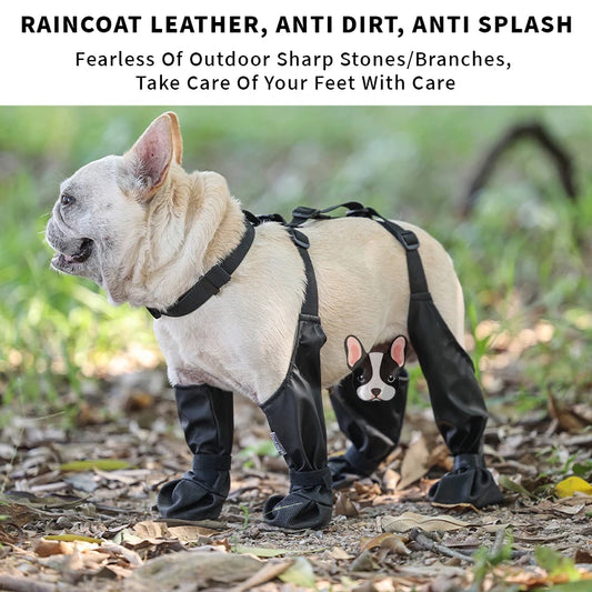 Pupwelleys Waterproof Non-Slip Dog Boots