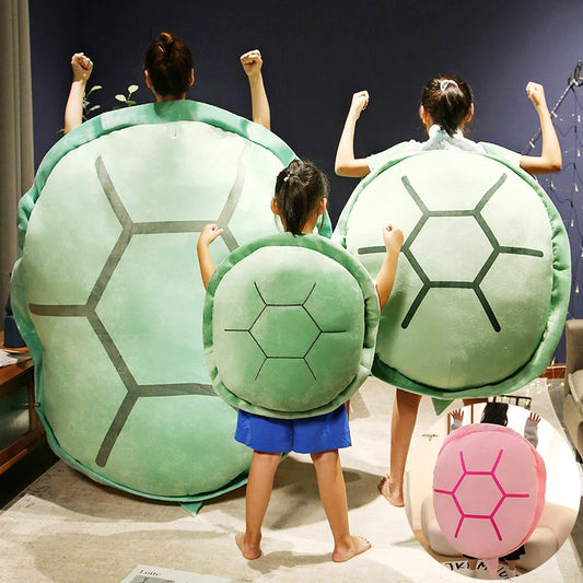 Wearable Plush Turtle Shell