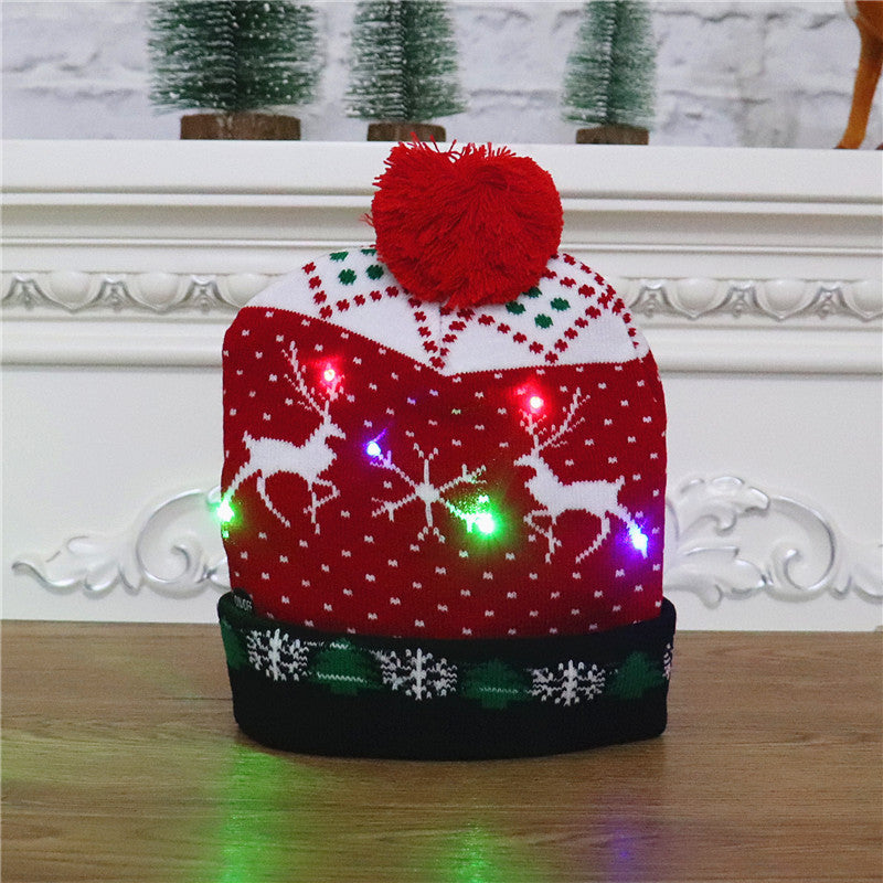 Luminous LED Festive Beanie