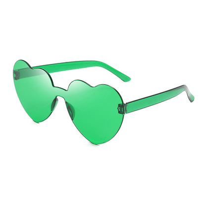 Frameless Heart Sunglasses