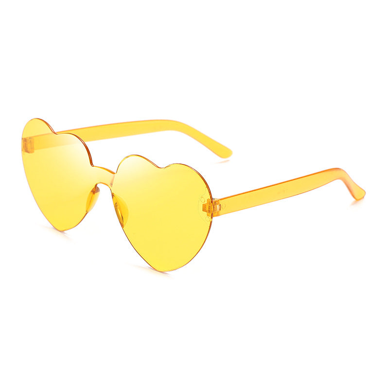 Frameless Heart Sunglasses