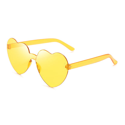 Frameless Heart Sunglasses