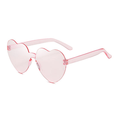 Frameless Heart Sunglasses