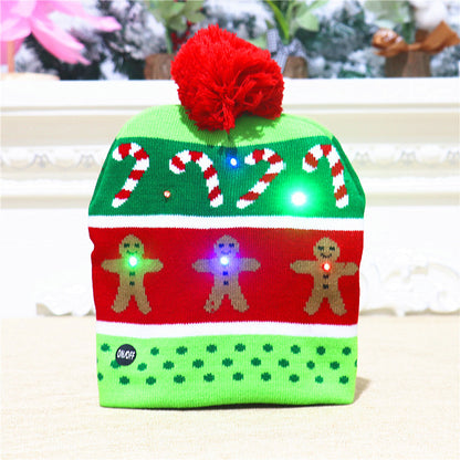 Luminous LED Festive Beanie