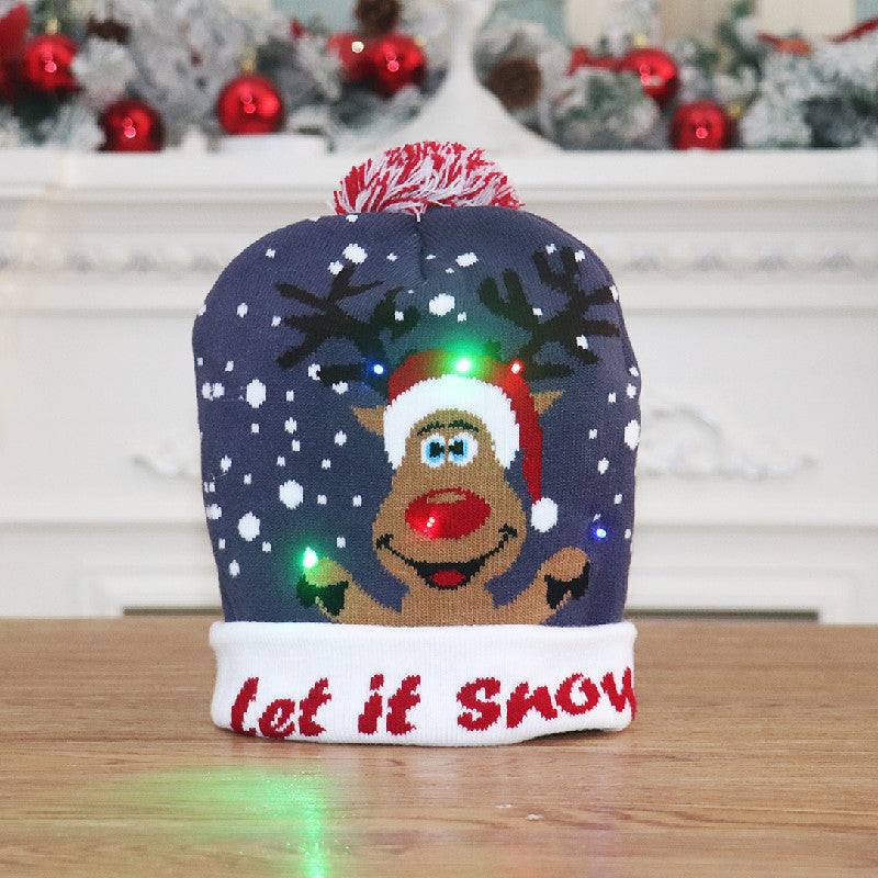 Luminous LED Festive Beanie