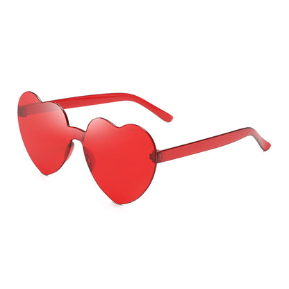 Frameless Heart Sunglasses