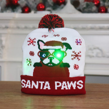 Luminous LED Festive Beanie