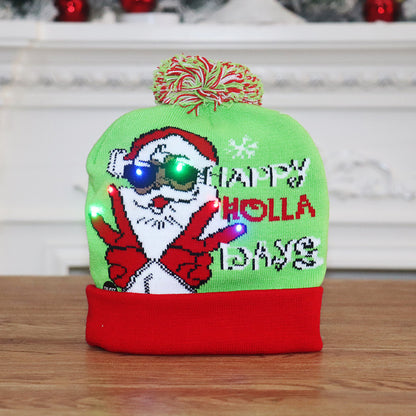 Luminous LED Festive Beanie