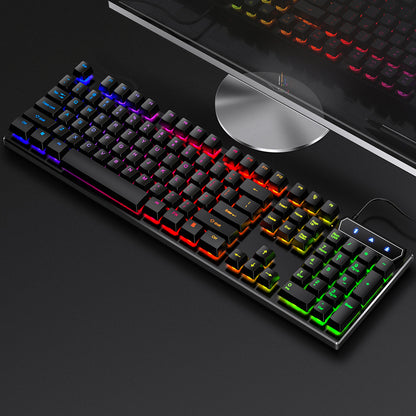 Carving K500 Wired Keyboard - luminous desktop computer accessories (Color Options)