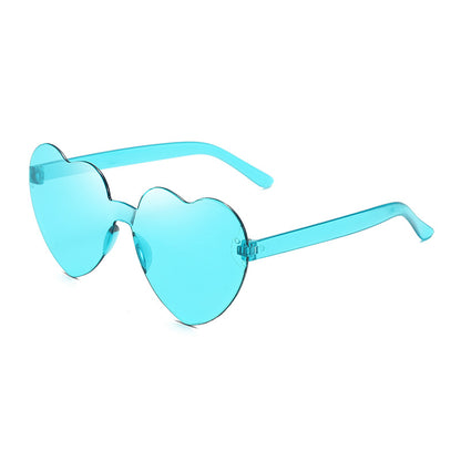 Frameless Heart Sunglasses