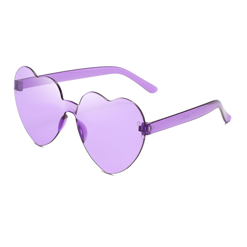 Frameless Heart Sunglasses