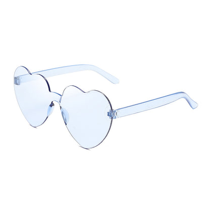 Frameless Heart Sunglasses