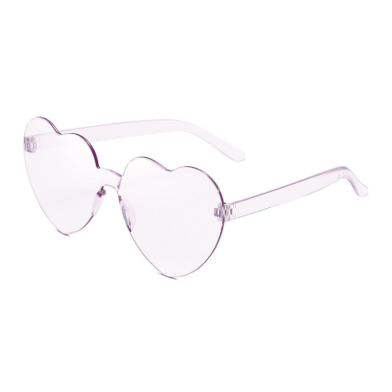 Frameless Heart Sunglasses