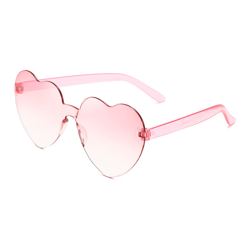 Frameless Heart Sunglasses