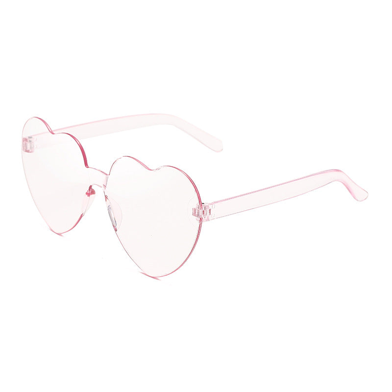 Frameless Heart Sunglasses