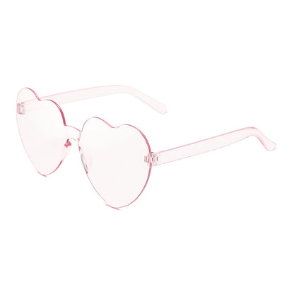 Frameless Heart Sunglasses