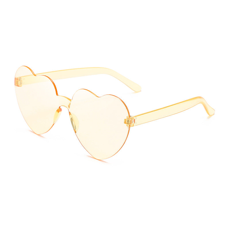 Frameless Heart Sunglasses