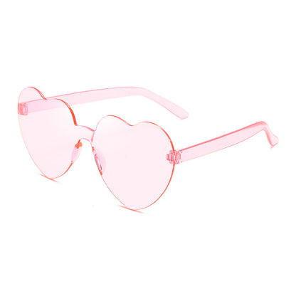 Frameless Heart Sunglasses