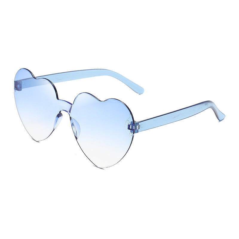 Frameless Heart Sunglasses