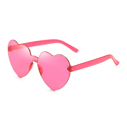 Frameless Heart Sunglasses