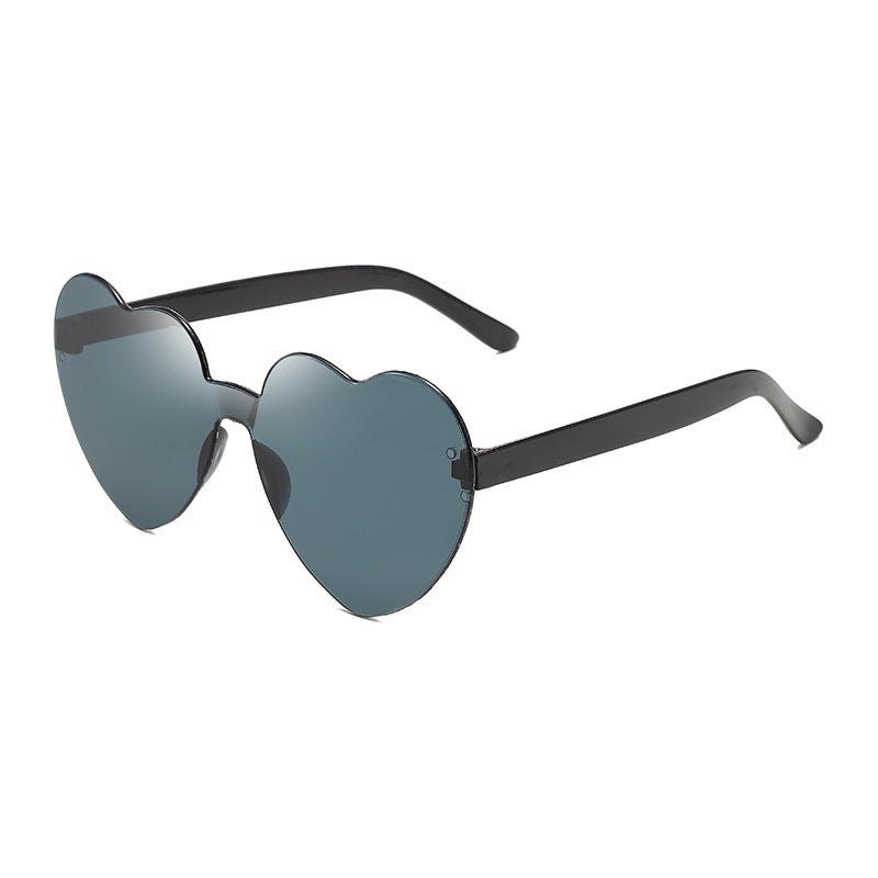 Frameless Heart Sunglasses