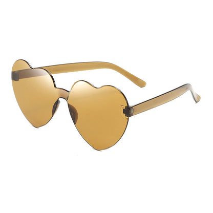 Frameless Heart Sunglasses