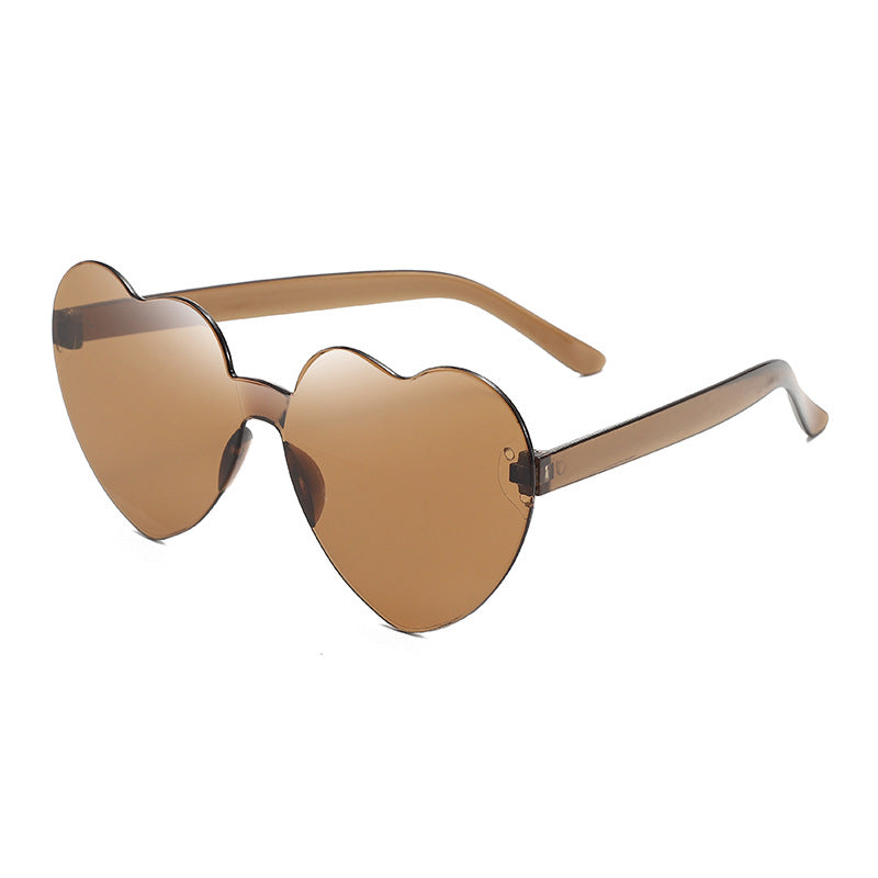 Frameless Heart Sunglasses