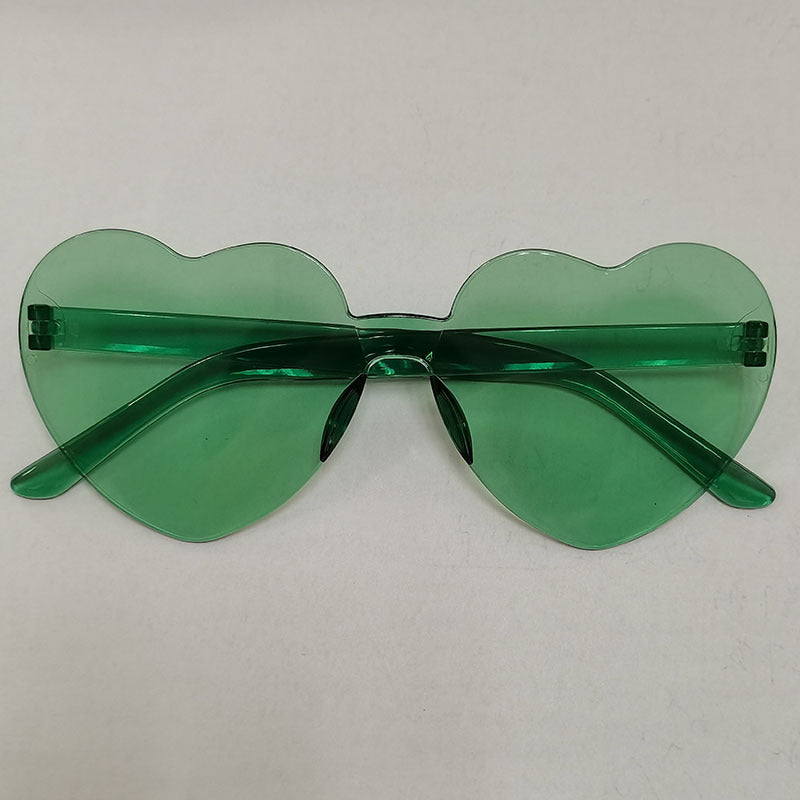 Frameless Heart Sunglasses